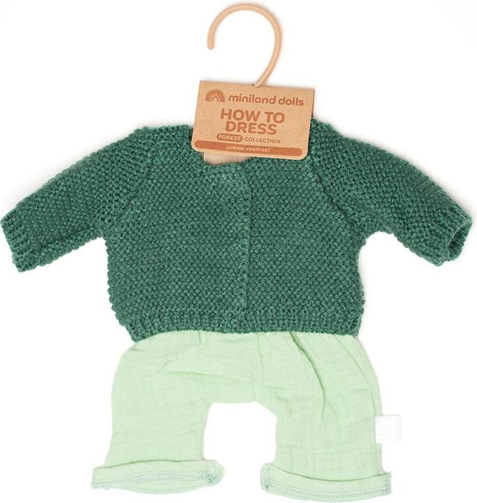 Actual product image Miniland Forest boys set