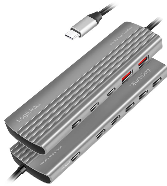 Immagine prodotto LogiLink UA0415 (USB-C, 10 porte)