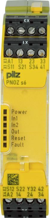 Image du produit Pilz BLOC LOGIQUE DE SECURITE PNOZ s6 48-240V