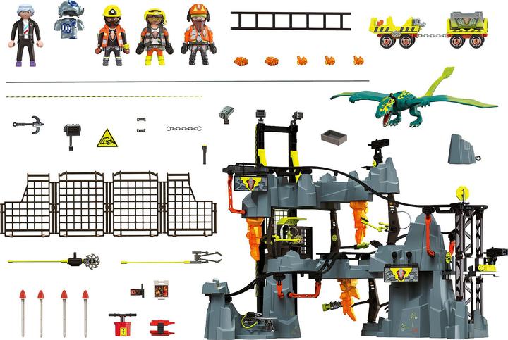 Image du produit Playmobil Mine de dinosaure (70925, Playmobil Dino Rise)