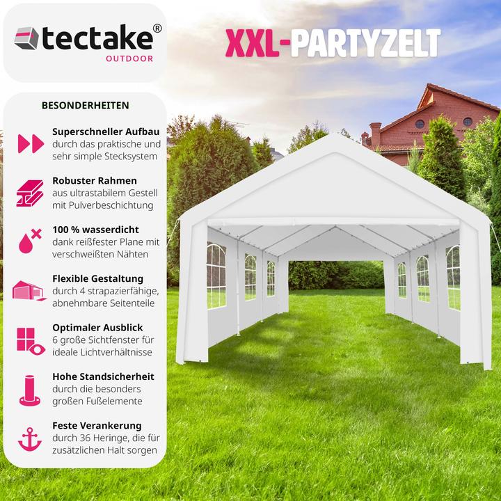 Actual product image tectake Garden (600 cm, 400 cm)
