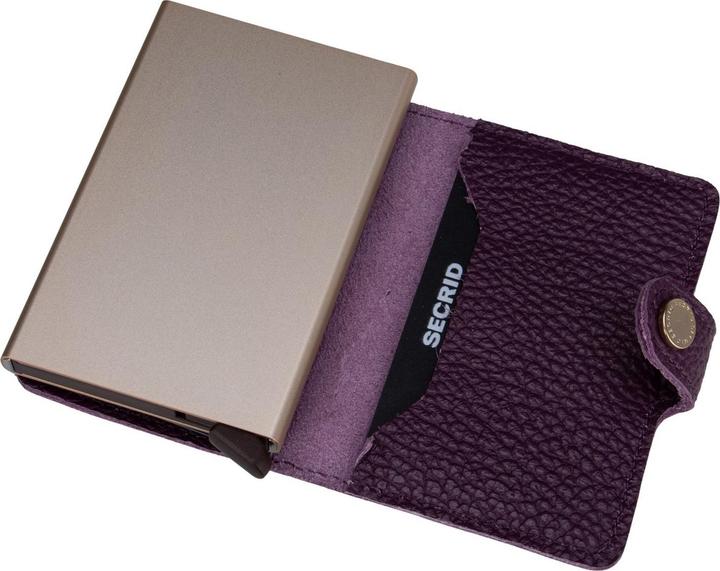 Actual product image Secrid Geldbörse Miniwallet PEBBLE MINI Grape