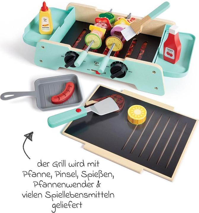 Actual product image Hape Grill with cast iron pan