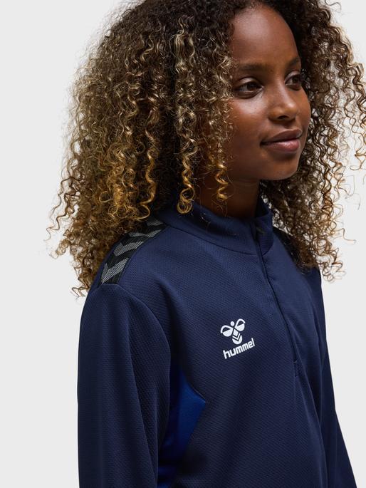 Produktbild hummel Hmlauthentic Half Zip Sweat Kids (152)