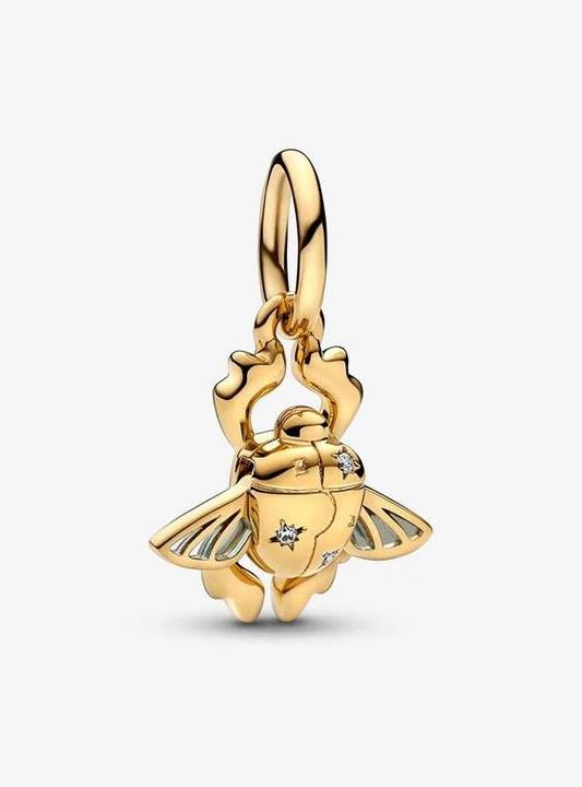 Produktbild Pandora Disney Aladdin Scarab Beetle (Emaille, Metall, Vergoldet)