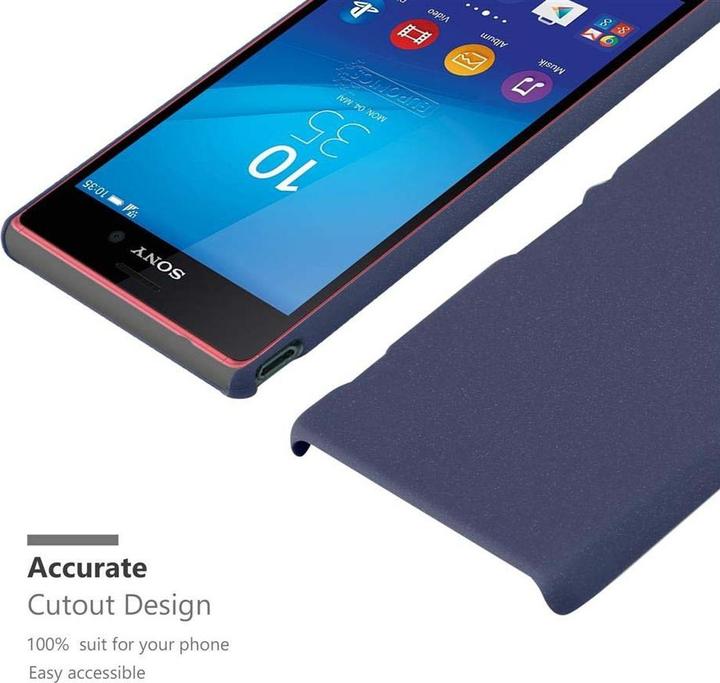 Actual product image Cadorabo Hard Cover Frosty Cover (Sony Xperia M4 Aqua)