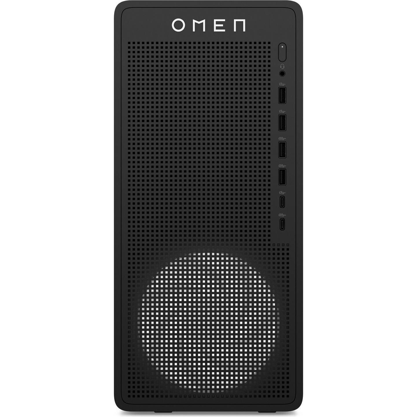 HP OMEN 16L Gaming Desktop TG03-0015no PC (16 GB, 1000 GB, GeForce RTX 3050), PC, Schwarz