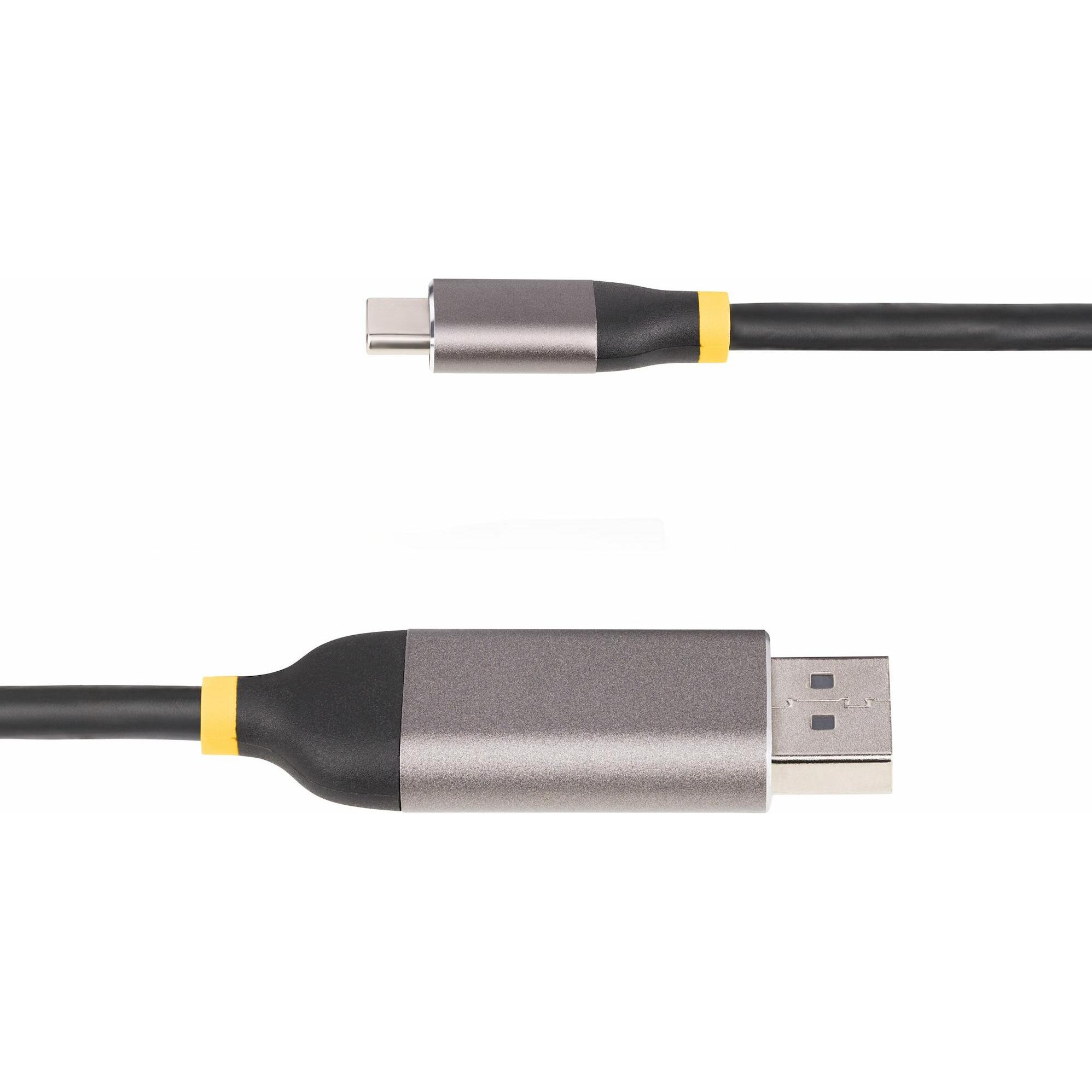 Thumbnail - StarTech DisplayPort – USB C (3 m, USB Typ C, DisplayPort), Video Kabel