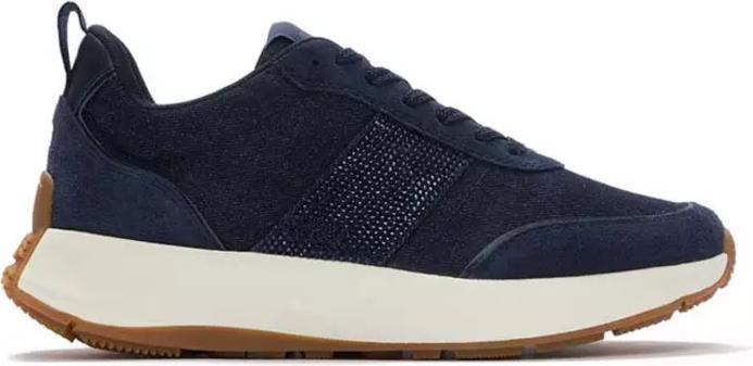 Image du produit Fitflop Baskets F-Mode Flow Crystal Denim Suède (40)