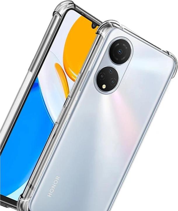 Actual product image Screenguard Honor X7 Case Crystal Soft Airbag Bumper (Honor X7)