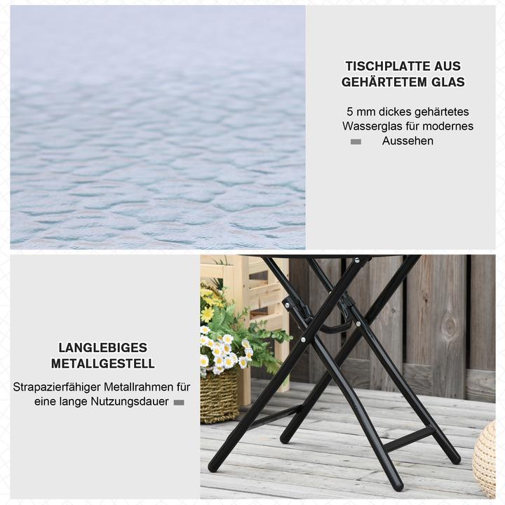 Image du produit Outsunny Table de jardin (45 x 50 cm)