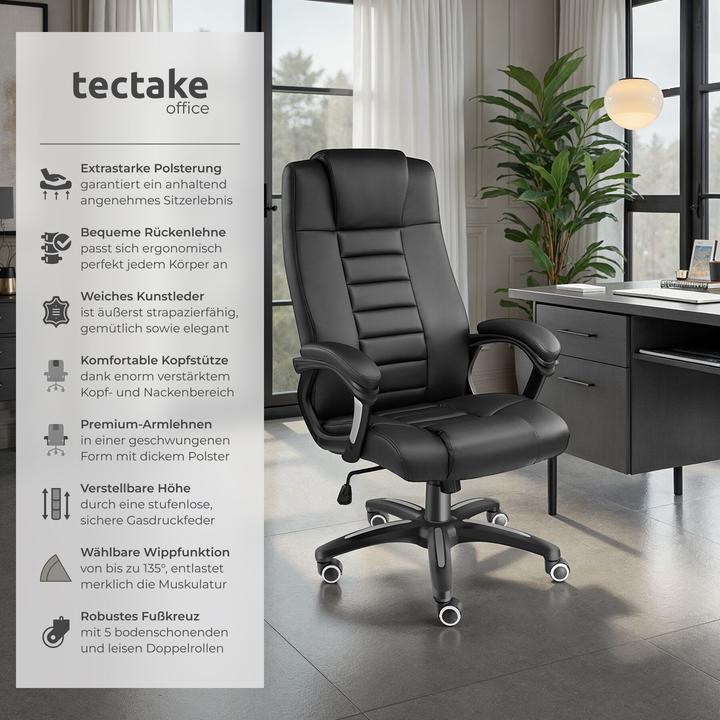 Produktbild tectake Chefsessel