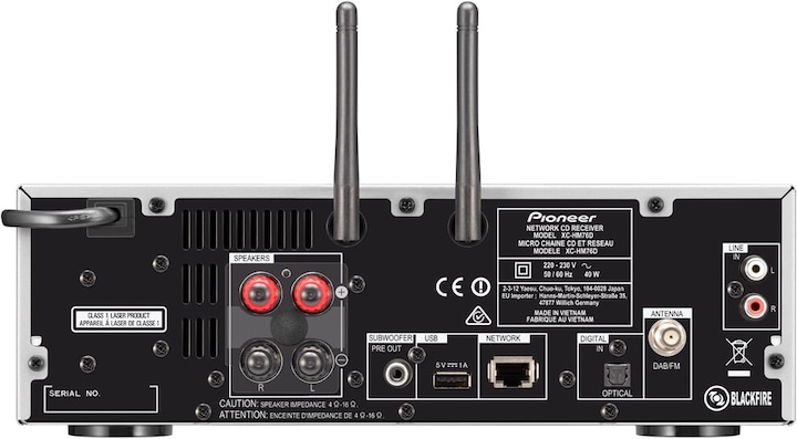 Actual product image Pioneer X-Hm76d (Wi-Fi, 2x 50 W)