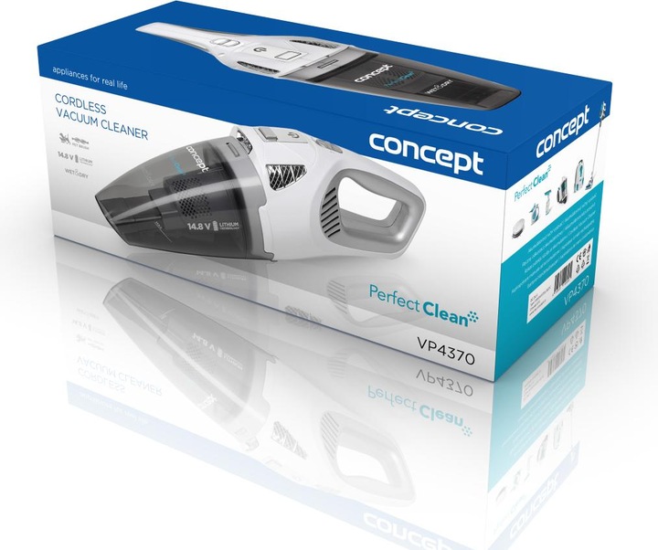 Actual product image Concept VP4370 Vacuum cleaner bagless