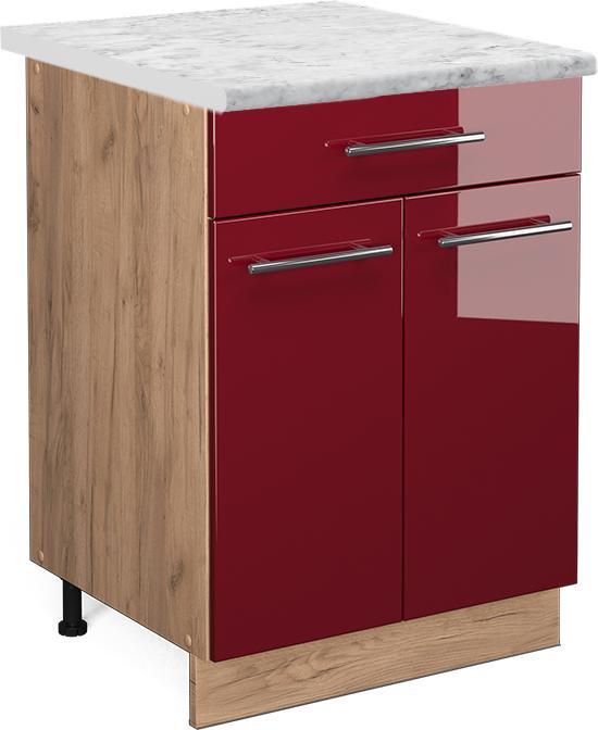 Bordeaux Hochglanz, Rot