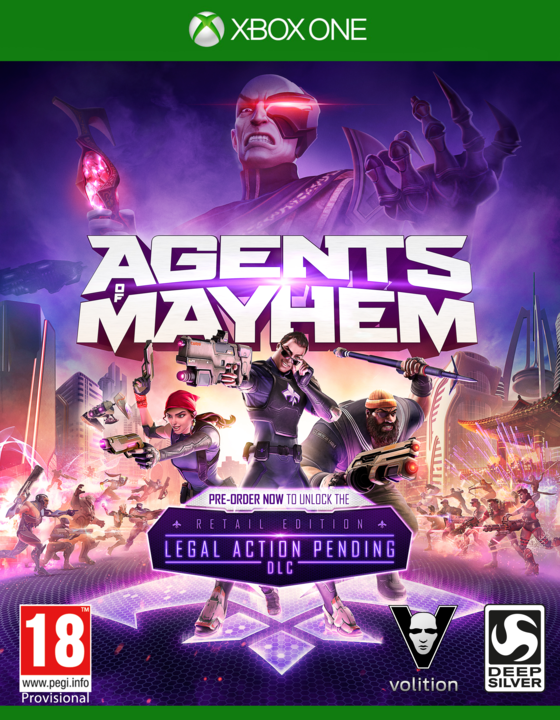 Produktbild Deep Silver Agents of Mayhem (Day One Edition) (Xbox One S, DE)