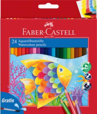 Produktbild Faber-Castell Aquarellfarbstifte Classic (24x)