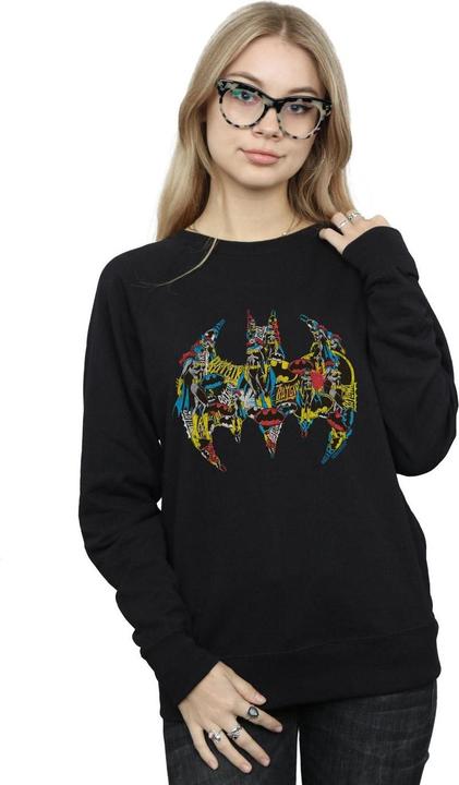 Produktbild Batman Batgirl Logo Collage Sweatshirt (XXL)