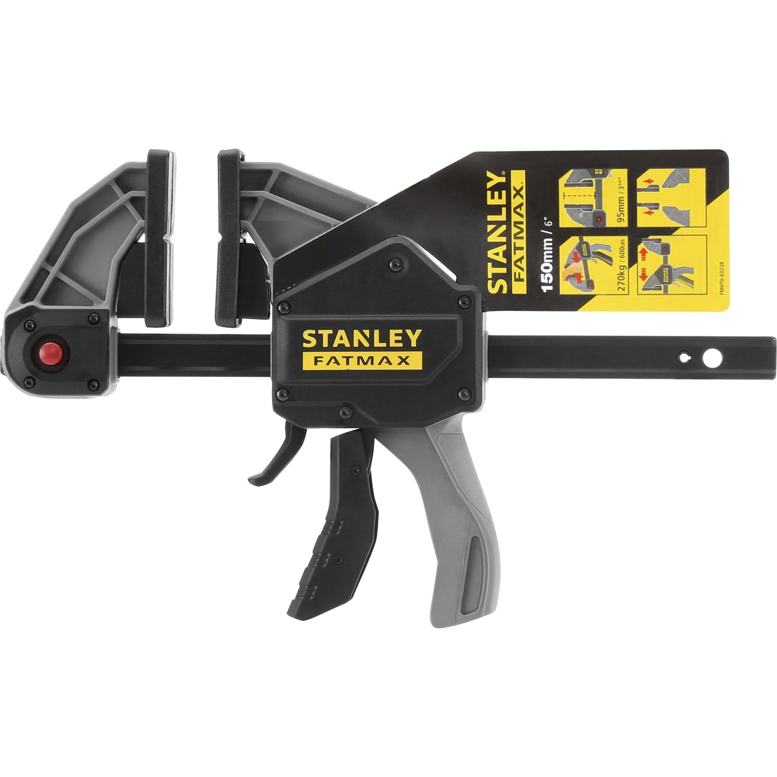 Stanley, Schraubstock + Zwinge, Einhandzwinge Fatmax XL 150 mm (150 mm)
