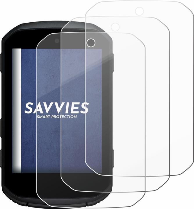 Produktbild Savvies Panzer Schutzglas für Garmin Edge 850 Schutzfolie Displayschutz Display Schutz Glas Folie klar