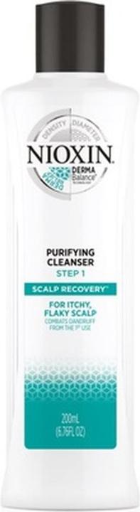 Nioxin Scalp Recovery Purifying Cleanser Shampoo - Anti-itching scalp shampoo 200ml (200 ml, Flüssiges Shampoo)