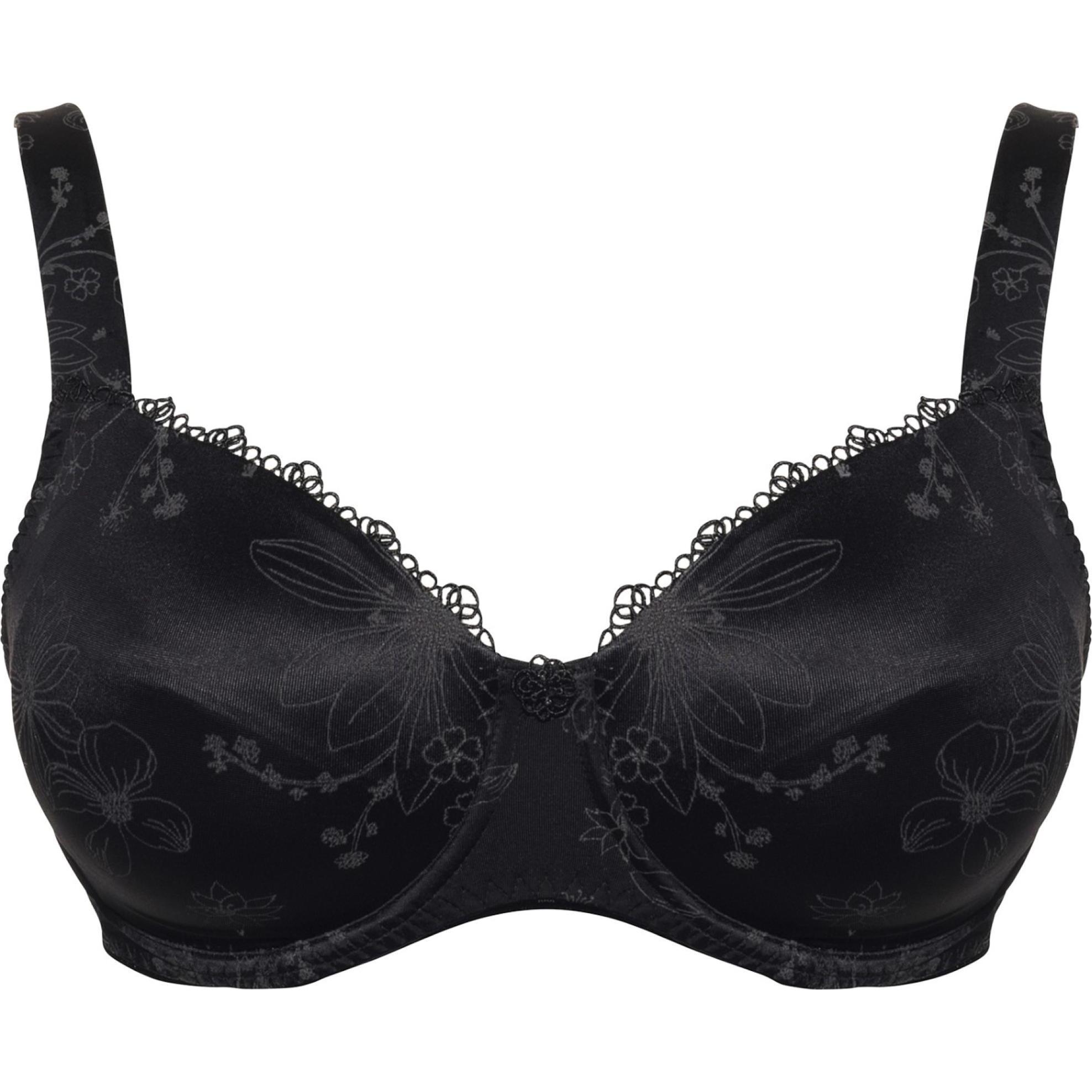 Thumbnail - Ulla, BH, Viola BH mit Bügel, Schwarz, (95 F, Einzelpack)