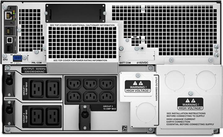 Actual product image APC Usv Surtsrt10krmxli, 10000w (10000 VA, 10000 W, Online double converter UPS)