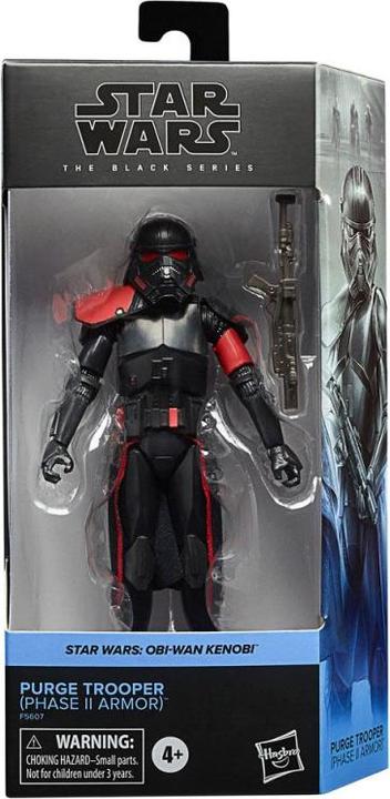 Image du produit Hasbro Star Wars : Obi-Wan Kenobi Black Series Action Figure Purge Trooper (Phase II Armor)
