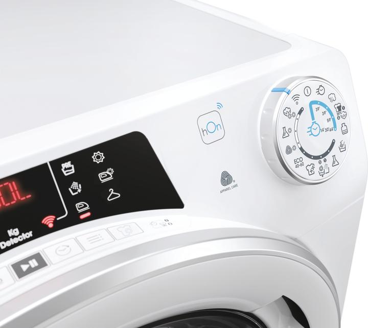 Produktbild Candy Rapidα ROW4854DWMST/1-S Waschtrockner Freie Aufstellung Frontlader Weiss D