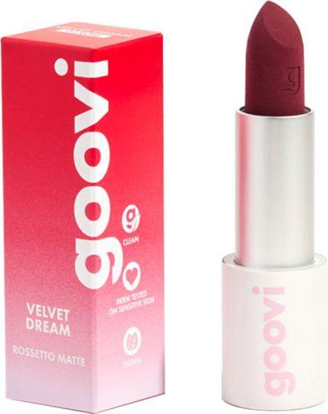 Actual product image Goovi VELVET DREAM Lipstick 06 Cranberry Matt (06 Cranberry Matt)
