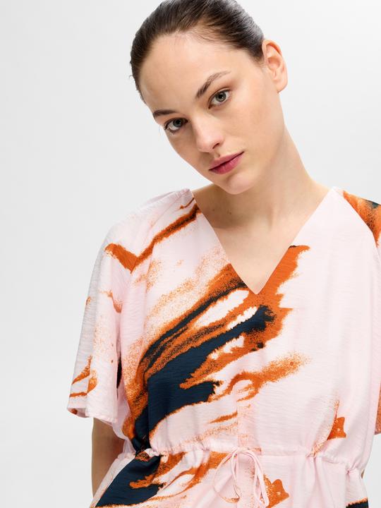 Actual product image Selected Print mini dress (38)