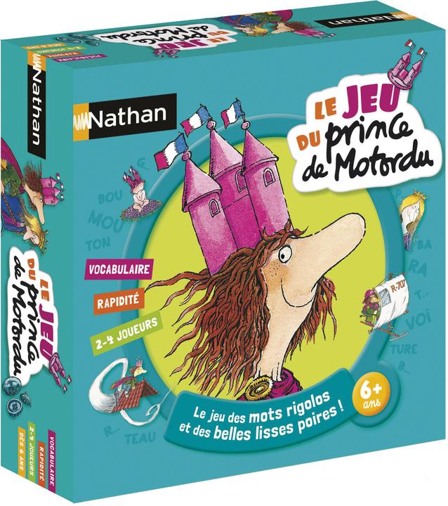 Nathan le Jeu du Prince de Motordu Board Game Learn (French)
