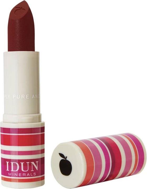Image du produit IDUN Minerals Lipstick Vinbär mustig vinröd (Rouge)