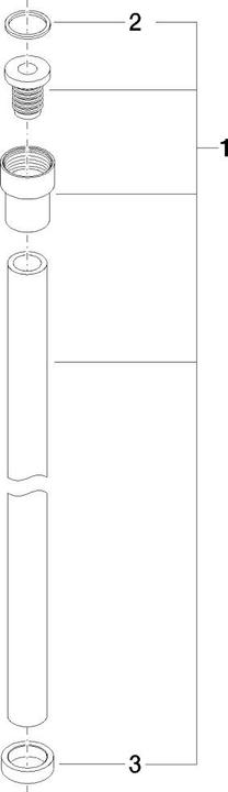 Produktbild Dornbracht Water Tube Kneipp-Schlauch, schwarz, serienneutral, 2000mm, 28286979