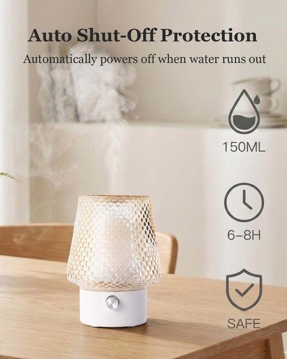 Actual product image Mulino Bianco Aromatherapie Diffuser mit LED-Licht (100 ml)