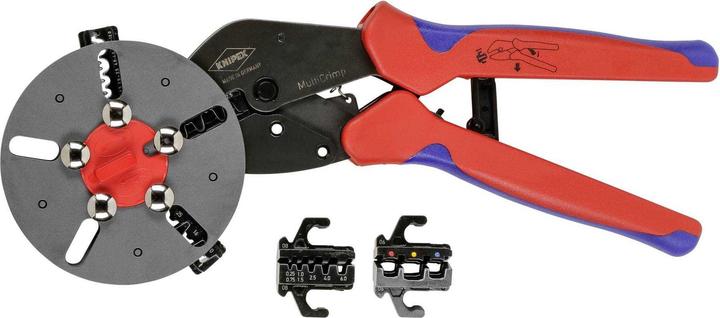 Productafbeelding Knipex MultiCrimp® krimptang met verwisselbaar magazijn 97 33 02 (250 mm)