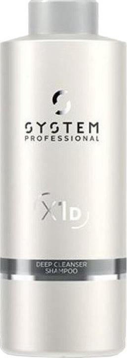 Actual product image System Professional Deep Cleanser Shampoo 1000 ml (1000 ml, Liquid shampoo)