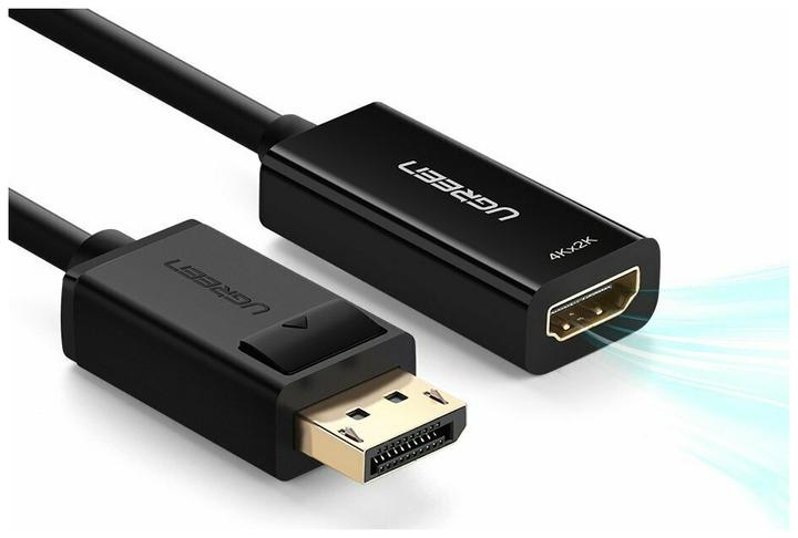 Produktbild Ugreen Display Port auf HDMI Adapter Konverter 1080P mit Audio (HDMI, 25 cm)