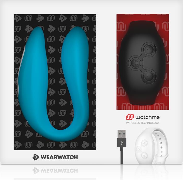Actual product image Wearwatch Dual Pleasure Wireless Technology Watchme Indigo / Jet Black