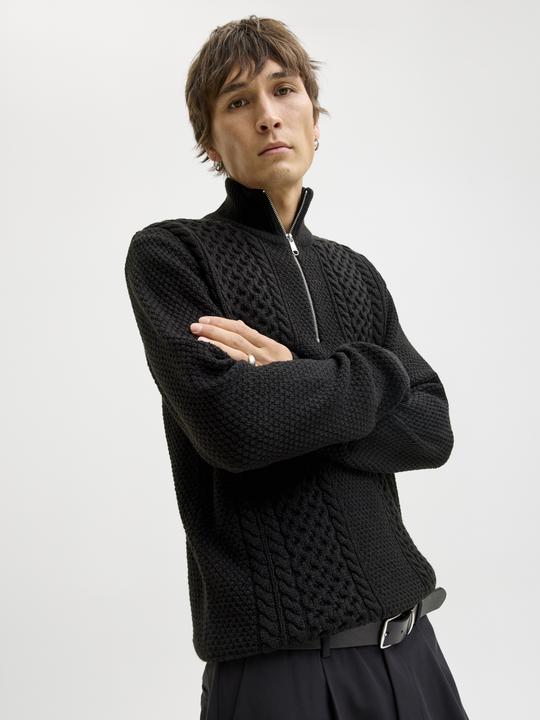 Actual product image Jack & Jones Einfarbig Strickpullover Strickpullover (M)