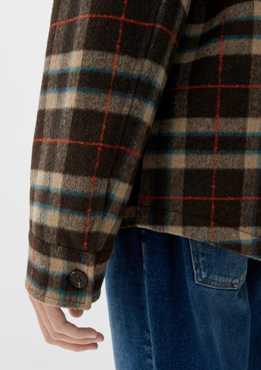 Actual product image s.Oliver Outdoor-Jacke Hemdjacke mit Teddyfutter (M)