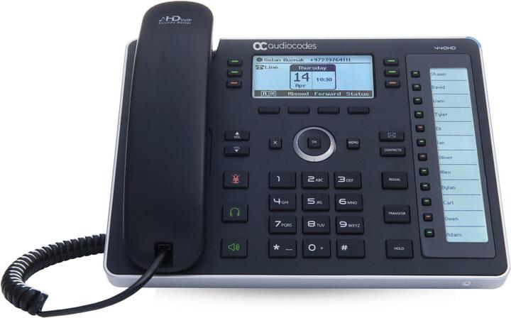 Actual product image Audiocodes Deskphone 440HD Skype for Business