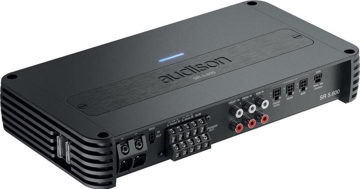 Audison SR 5.600 V2 Klasse D - 5 Kanaals Versterker 4 x 75/115 Watt RMS @ 4Î© + 1 x (5-channel amplifier)