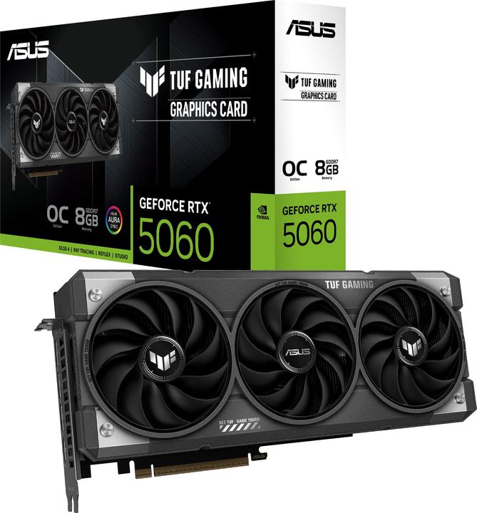 Actual product image ASUS TUF Gaming GeForce RTX 5060 OC (8 GB)