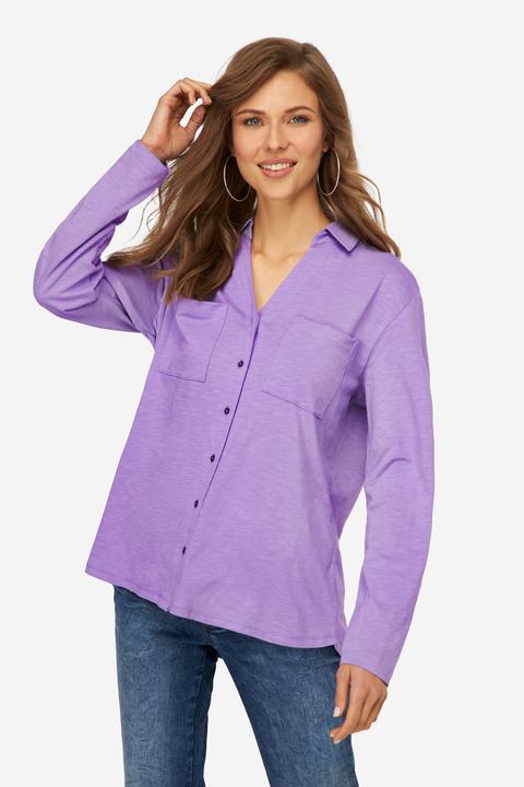 Immagine prodotto Laurasøn Hemd, Jersey, Hemdkragen, Langarm, OEKO-TEX (M)