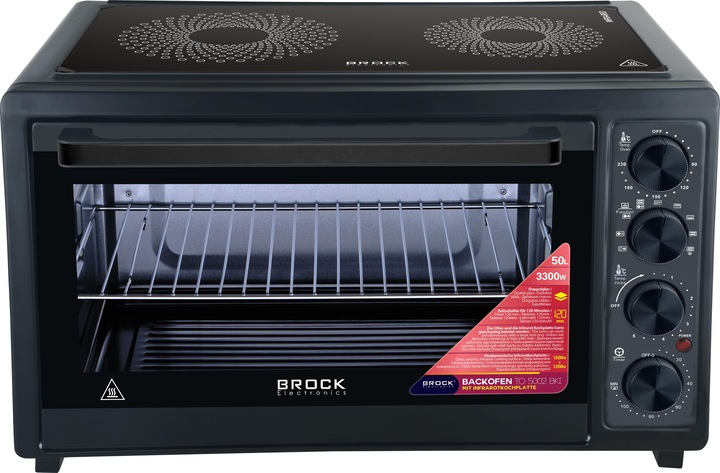 Produktbild Brock Electronics Electric oven Brock 50 l, 1800W