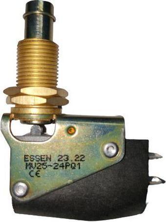 Actual product image RS PRO Mikroschalter Federstössel-Betätiger Schnellverbindung, 16 A bei 250 V AC, SPDT IP 40 400g -55