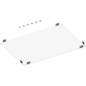 Striebel & John RB44G Bodenblech geschlossen B4/T4 2CPX045773R9999, Serverschrank Zubehör, Grau