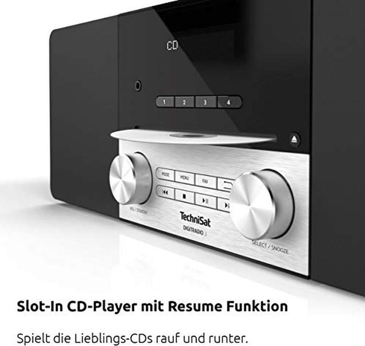 Produktbild TechniSat DigitRadio 3 (DAB+, FM, KW, Bluetooth, WLAN)