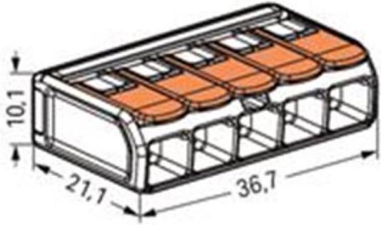 Produktbild Wago Compact-Verbindungsklemme